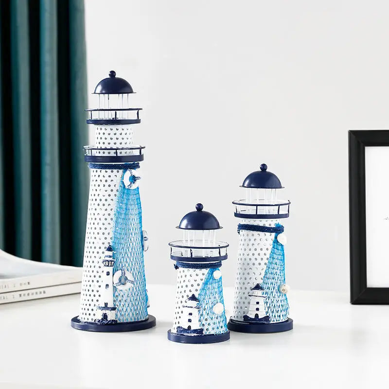 LED Nautical Lighthouse Decor