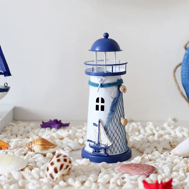 LED Nautical Lighthouse Decor