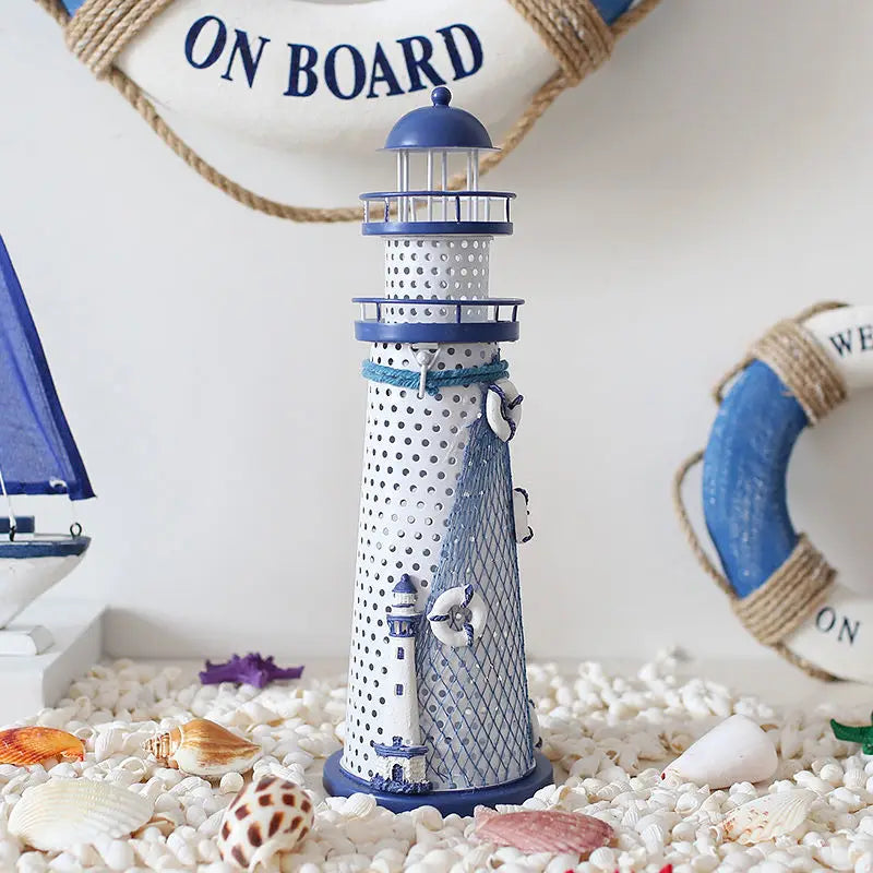 LED Nautical Lighthouse Decor
