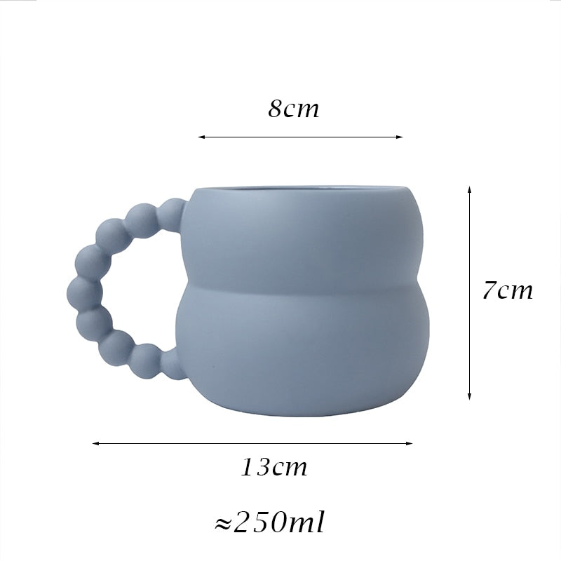 Nordic Creative Ceramic Coffee Mug
