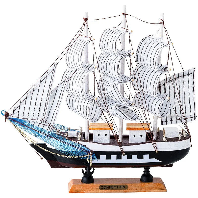 Wooden Sailing Boat Model