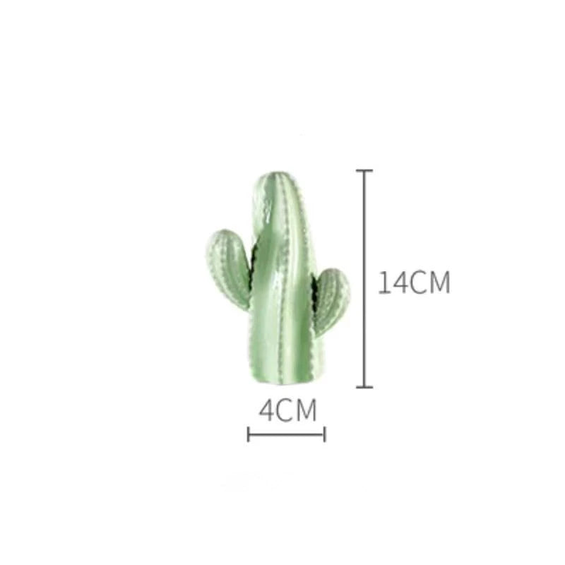 Nordic Ceramic Cactus Ornaments