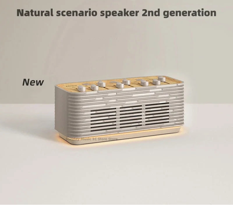 Bluetooth White Noise Speaker with Natural Soundscapes