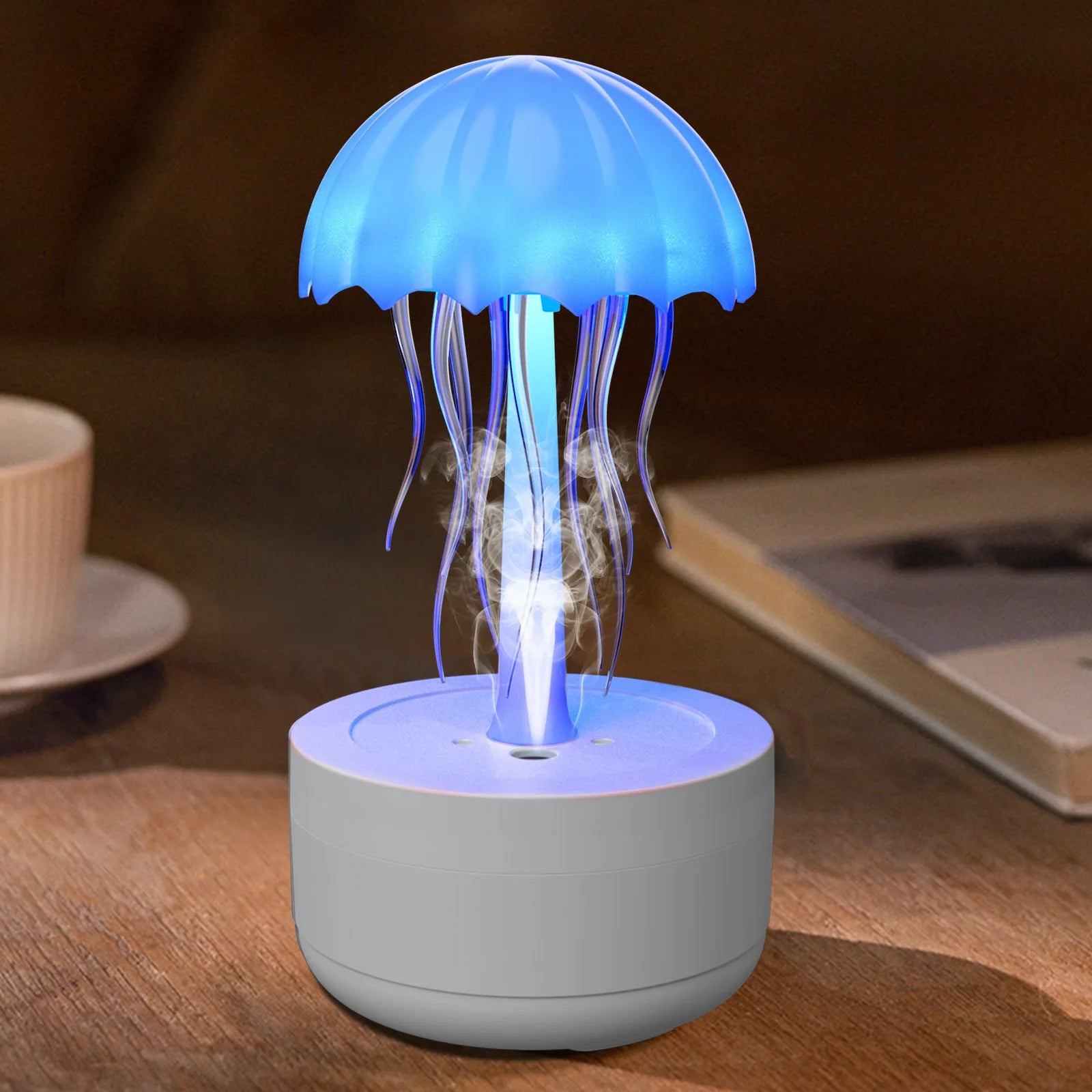 Jellyfish Night Light with Bluetooth Humidifier
