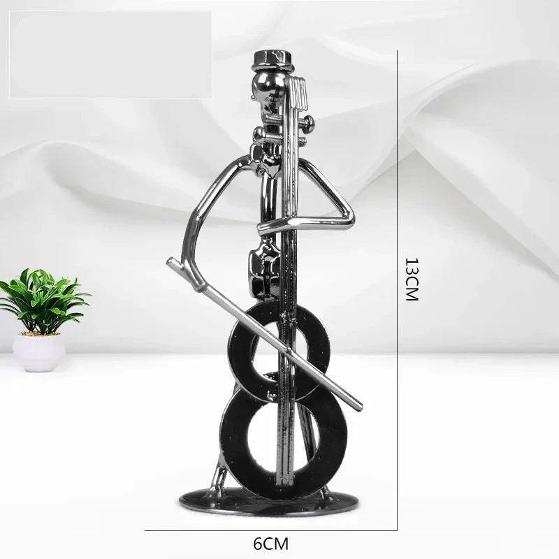 Metal Musician Figurines