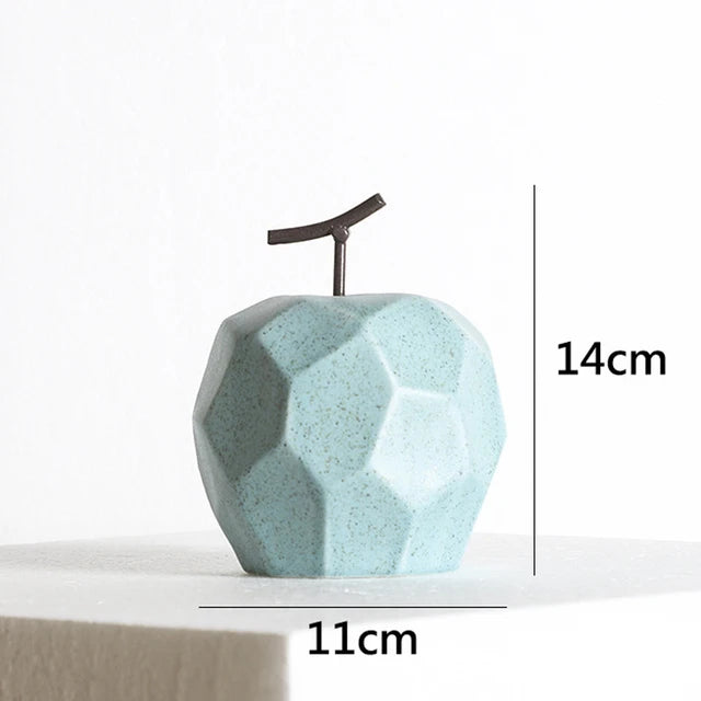 Modern Ceramic Fruit Sculptures