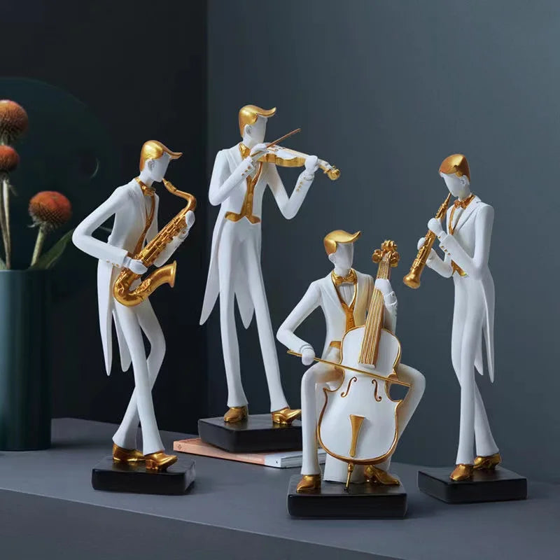 Nordic Symphony Resin Figurines