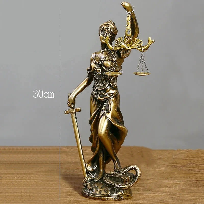 Justice Goddess Statue