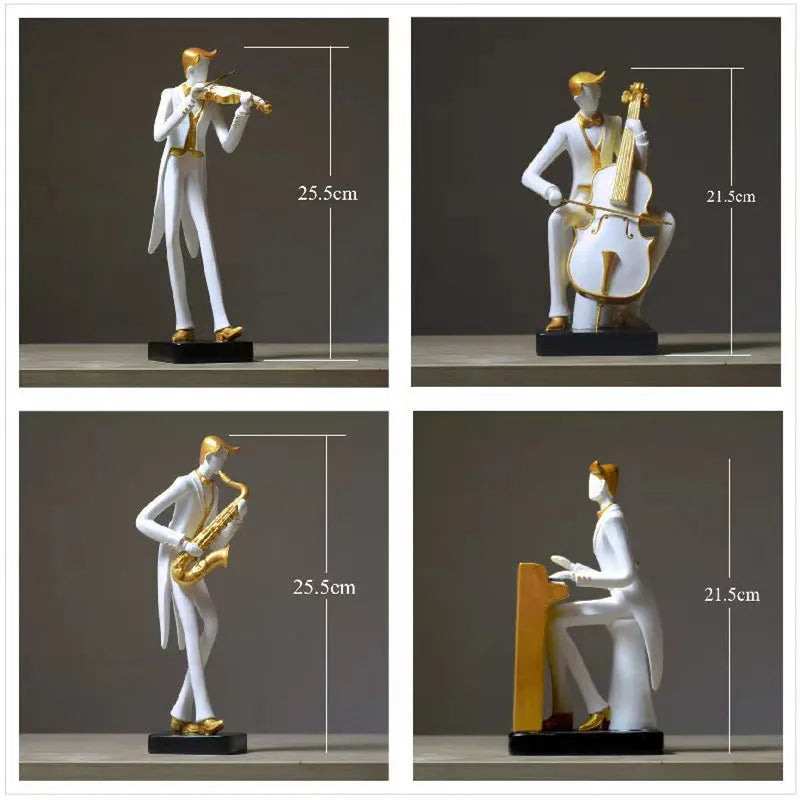 Nordic Symphony Resin Figurines