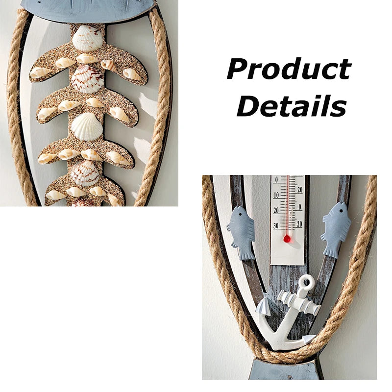 Wooden Fish Wall Decor