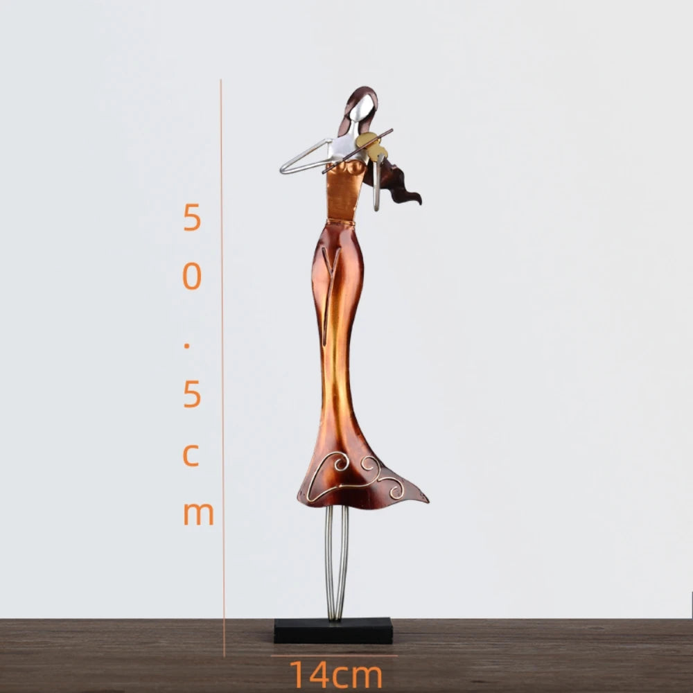 Abstract Musical Instrument Sculptures