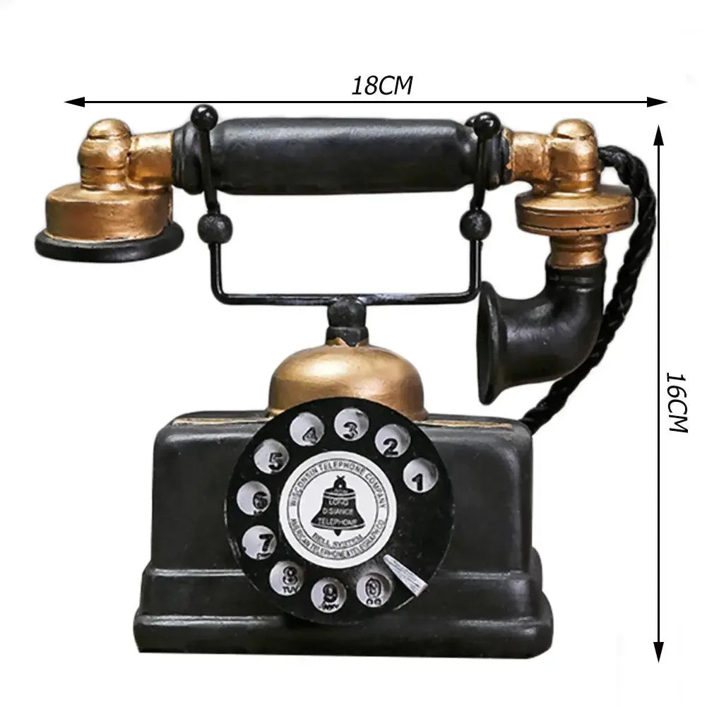 Vintage Resin Telephone Model