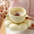 Flower Shape Coffee Cup & Saucer Set