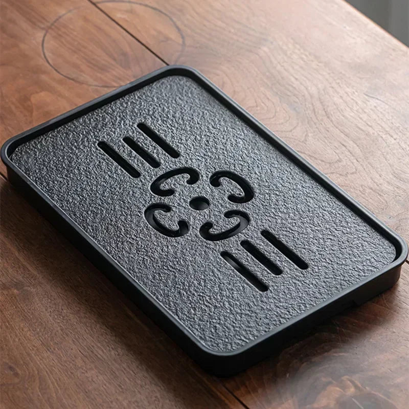 Luxury Chinese Tea Tray with Drainage