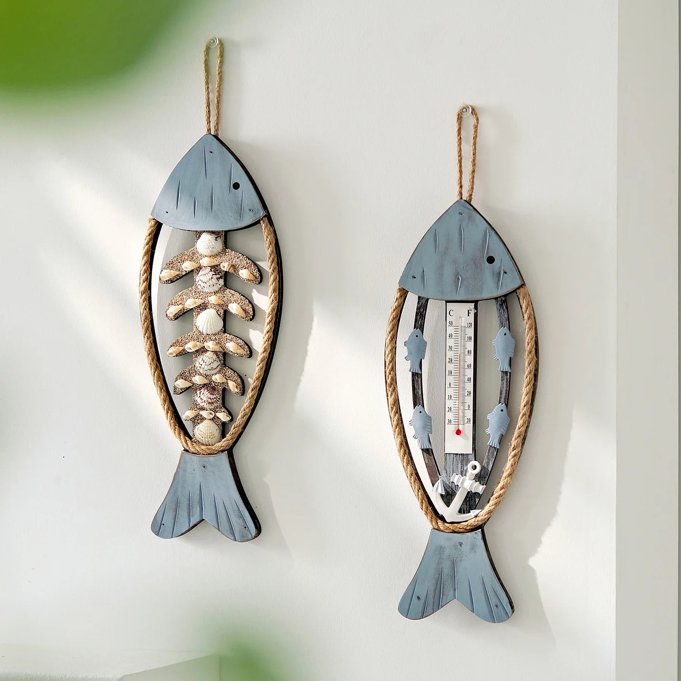 Wooden Fish Wall Decor
