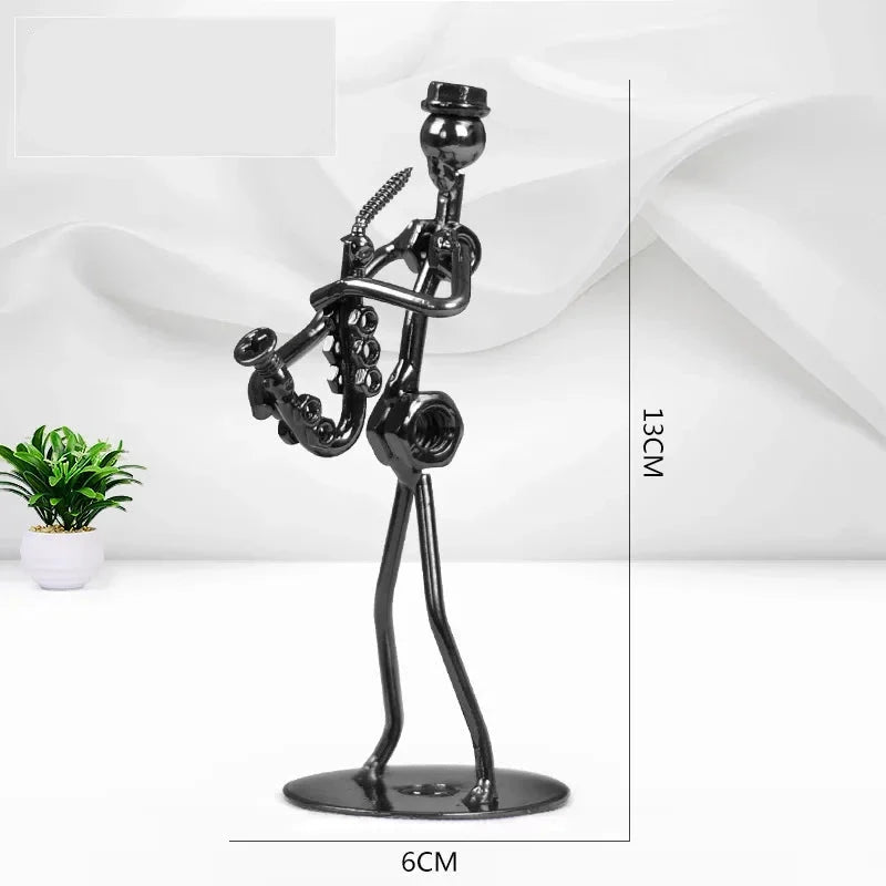 Metal Musician Figurines