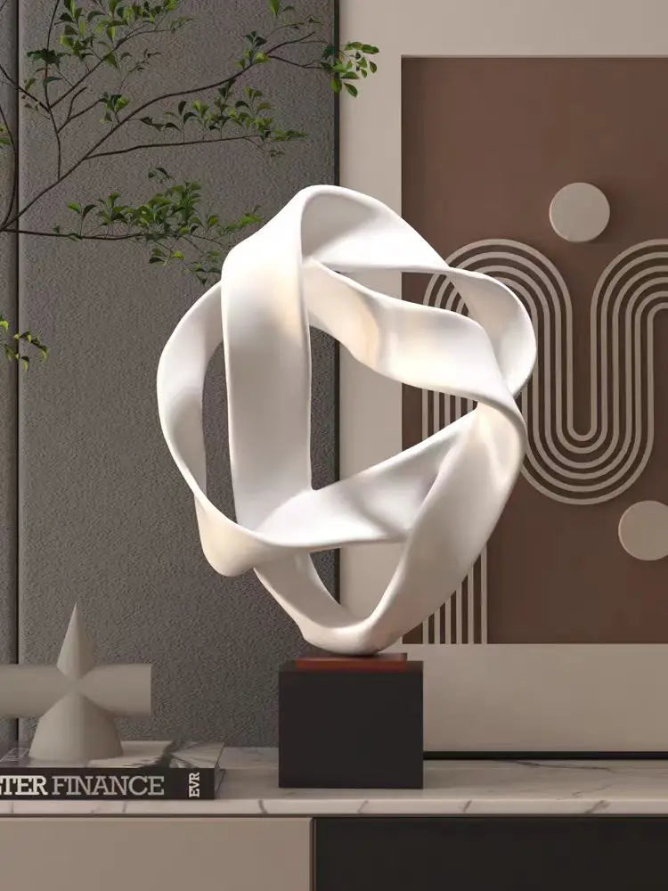 Modern Abstract Geometric Sculpture