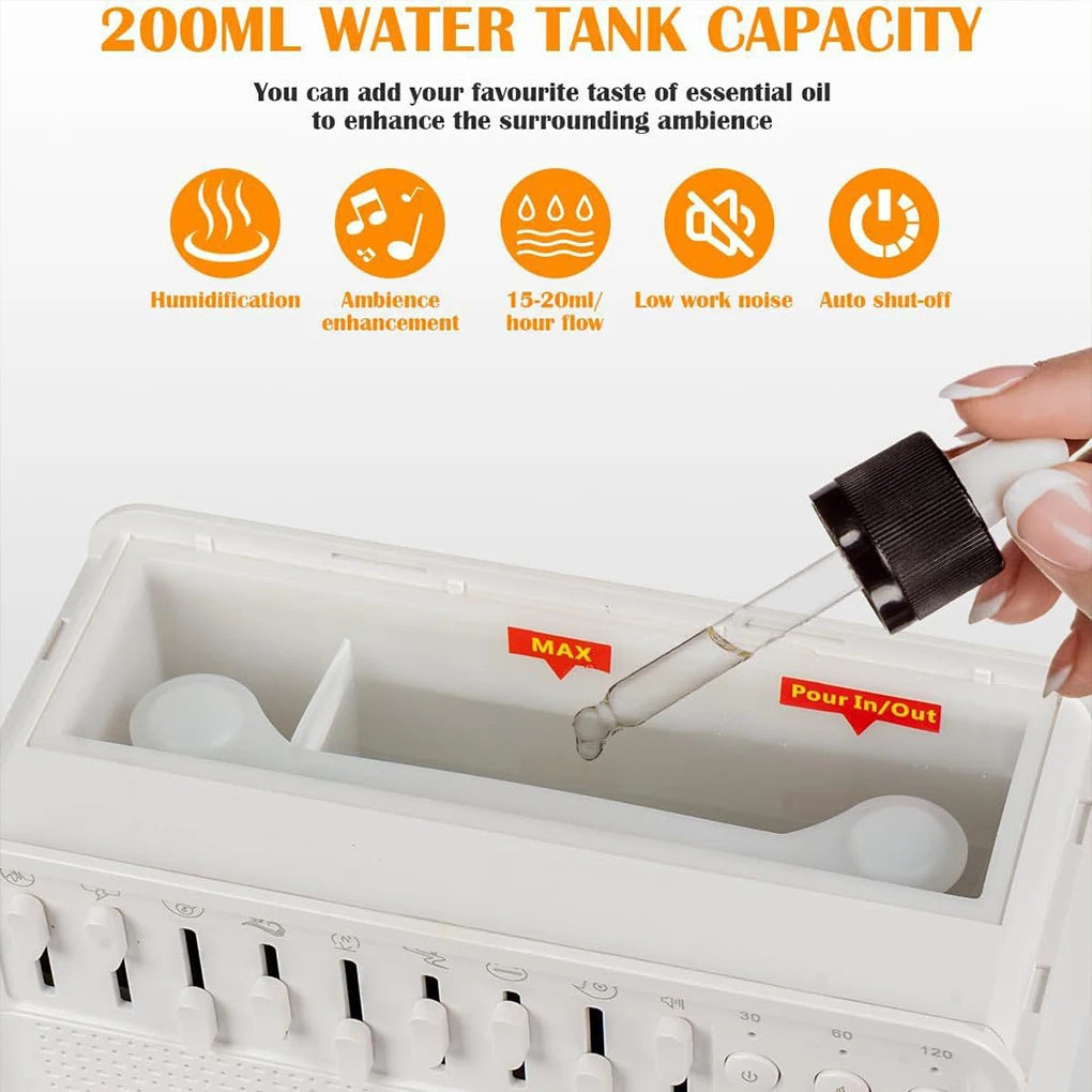 3 in 1 Bluetooth Speaker White Noise Sleep