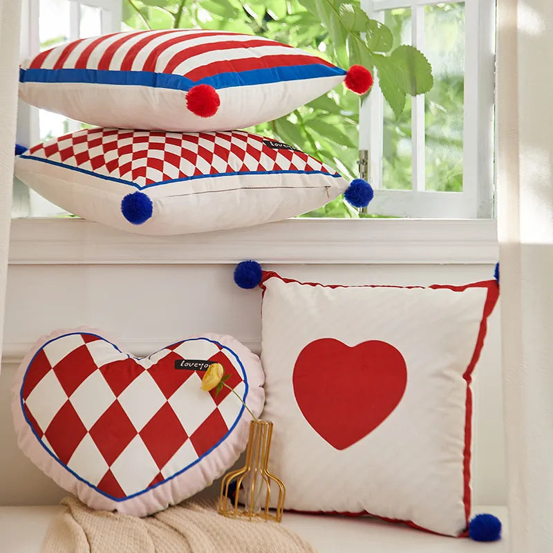 Geometric Cushion Cover