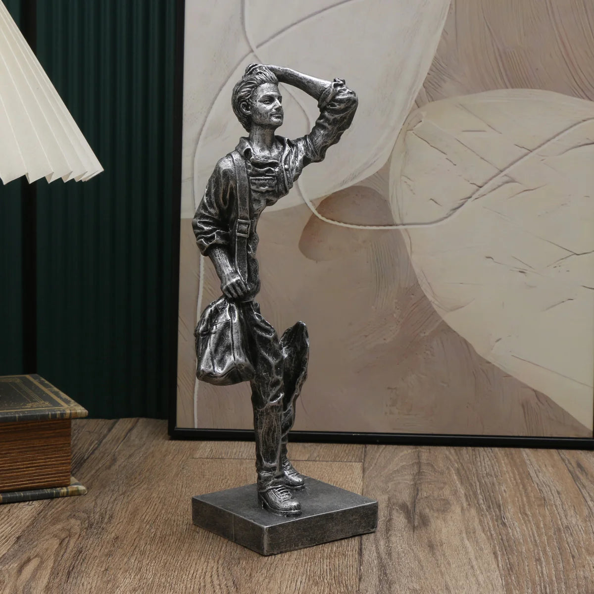 Traveler Resin Sculpture