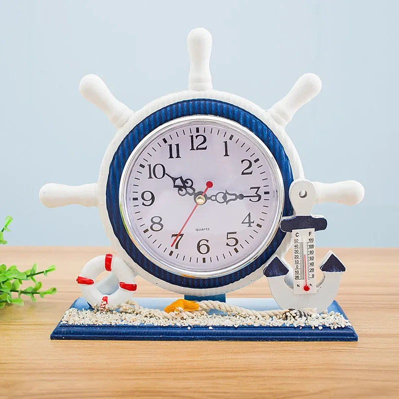 Nautical Helmsman Clock