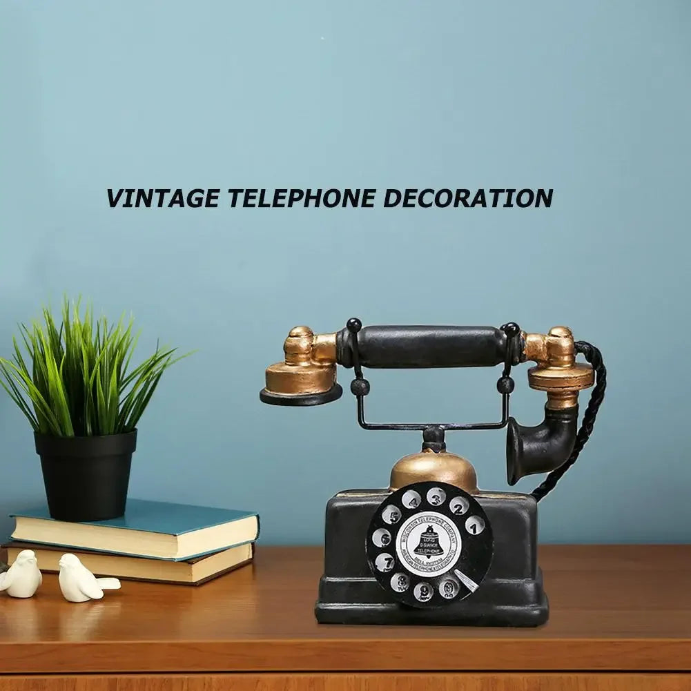 Vintage Resin Telephone Model