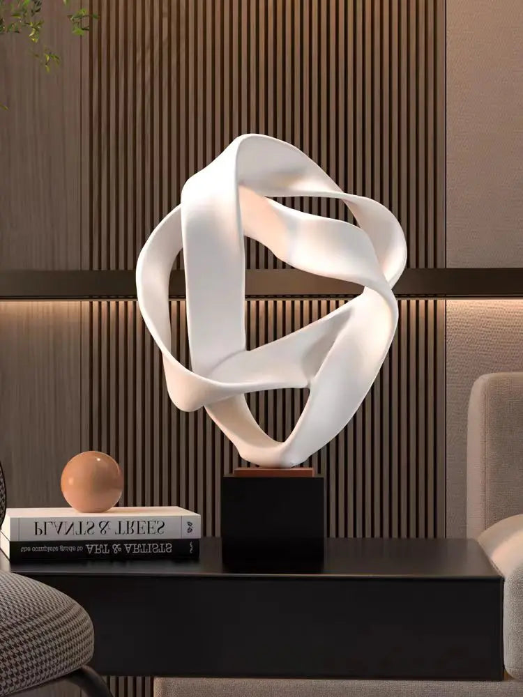 Modern Abstract Geometric Sculpture