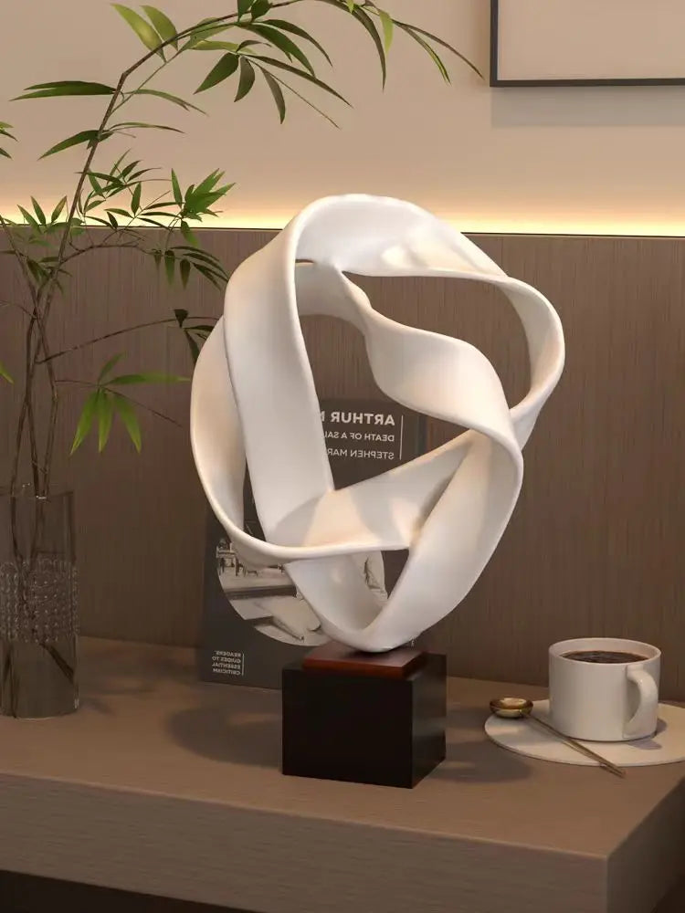 Modern Abstract Geometric Sculpture
