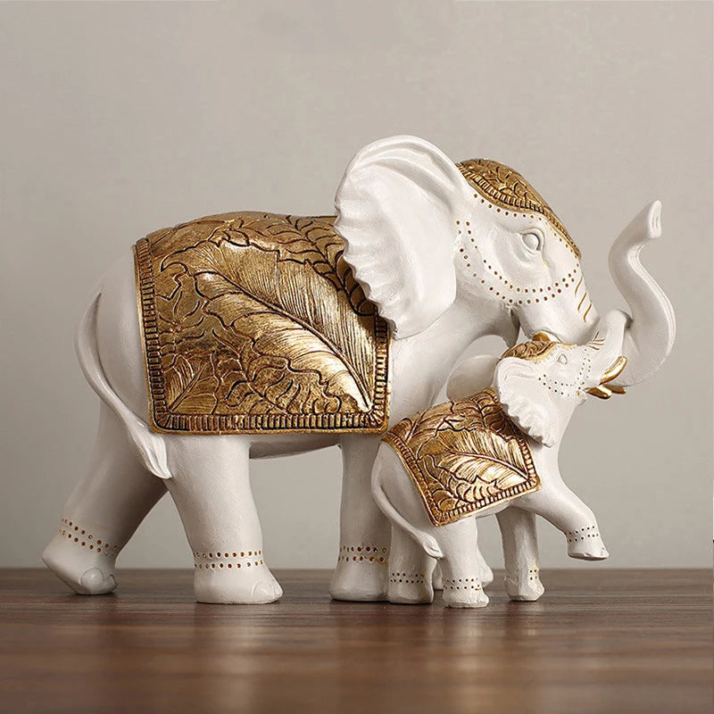 Resin Elephant Figurine