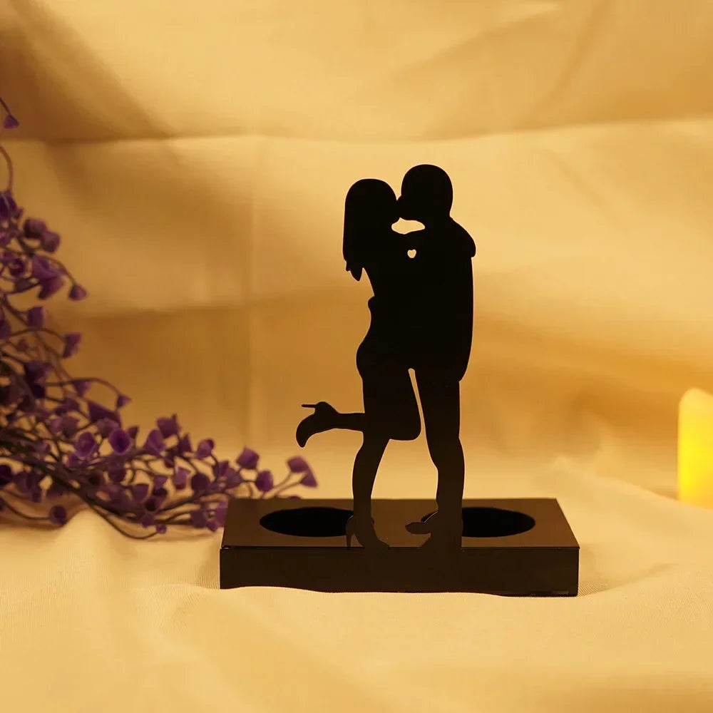 Romantic Couple Candle Holder