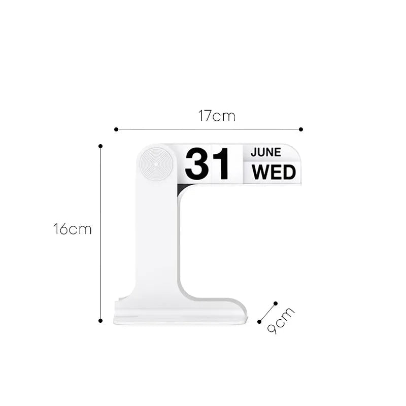 Modern Flip Desktop Calendar