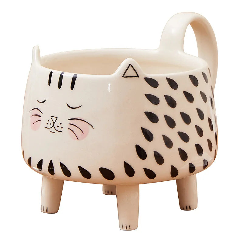 Ceramic Meow Coffee Cup