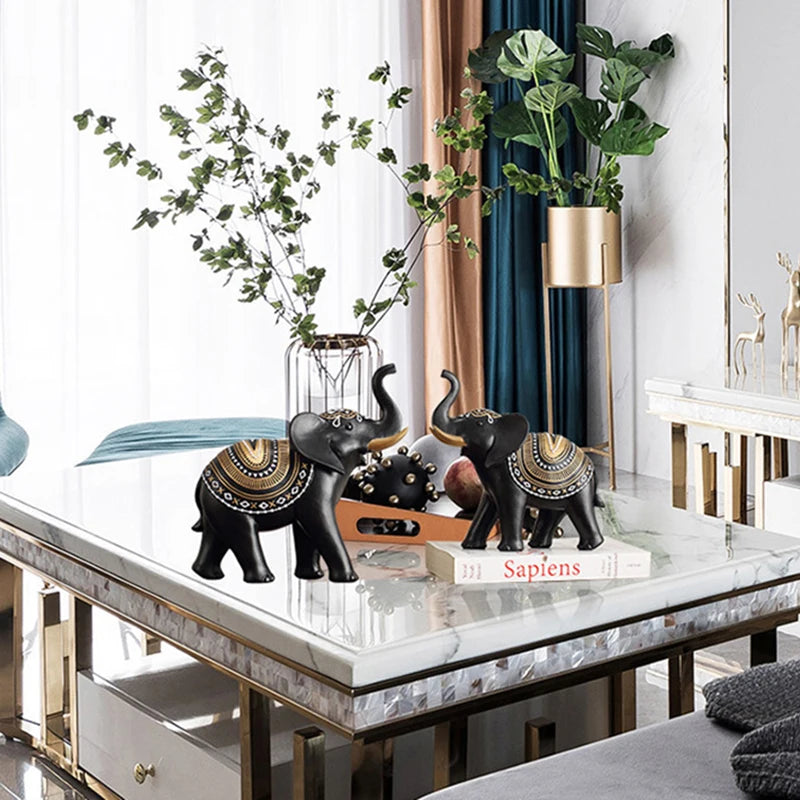 Resin Elephant Figurine