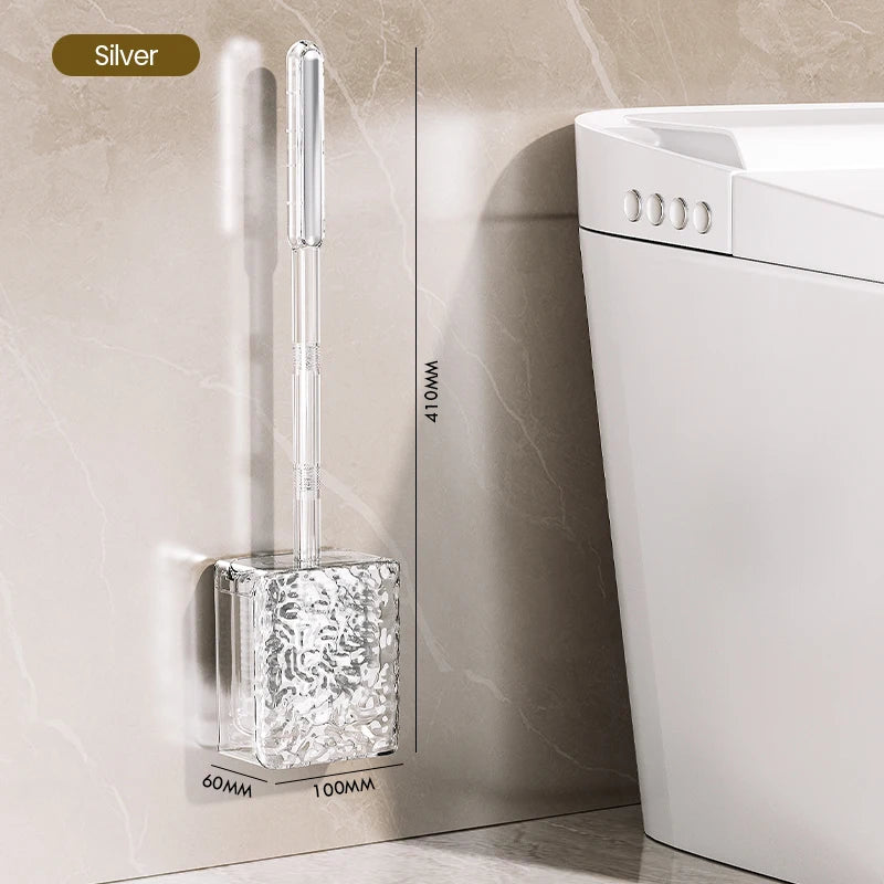 Wall Mounted Glacier Toilet Brush