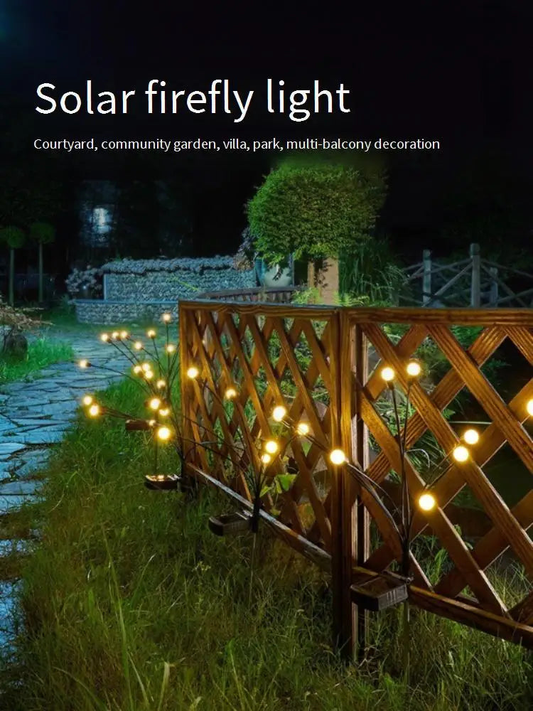 Solar Powered Firefly LED Lights
