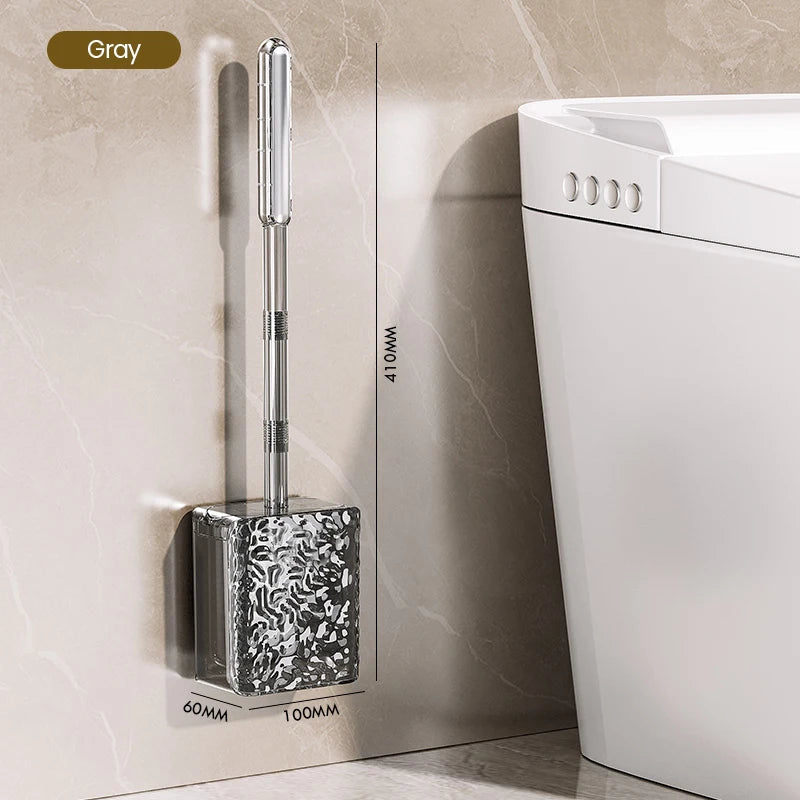 Wall Mounted Glacier Toilet Brush