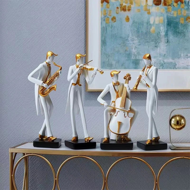 Nordic Symphony Resin Figurines