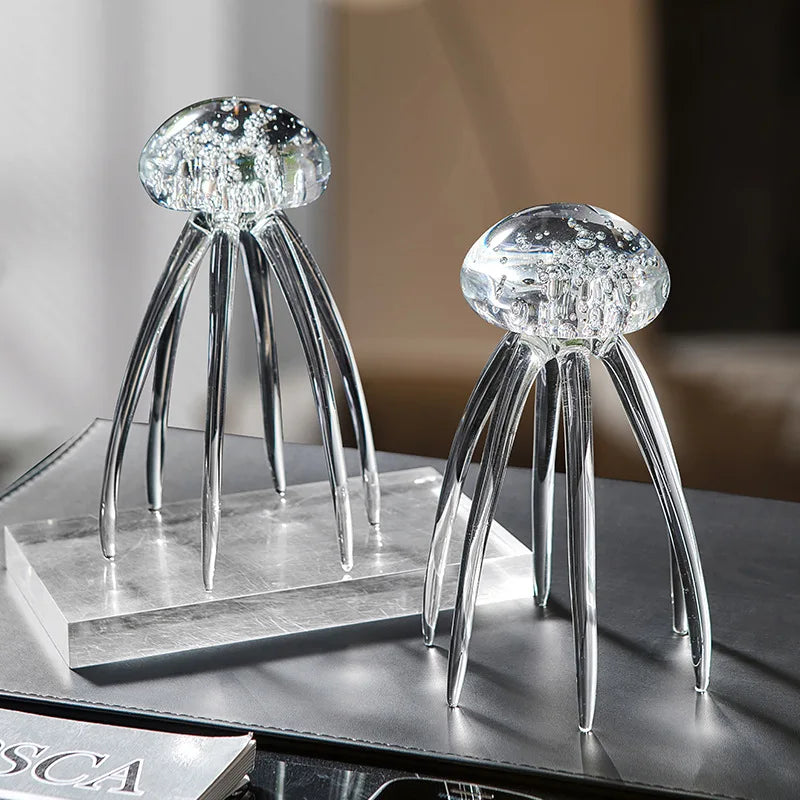 European Crystal Jellyfish Ornament