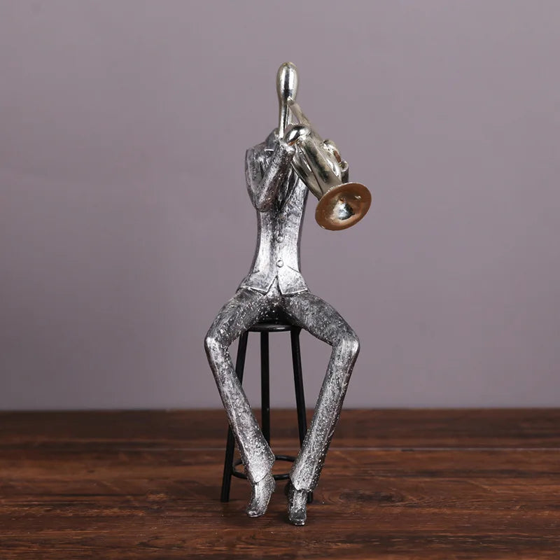 Jazz Band Home Decor Sculpture