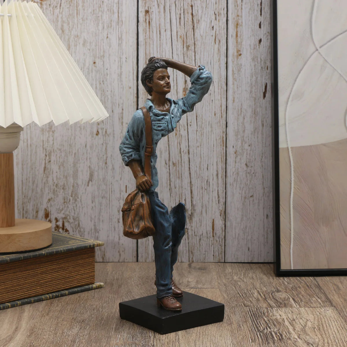 Traveler Resin Sculpture