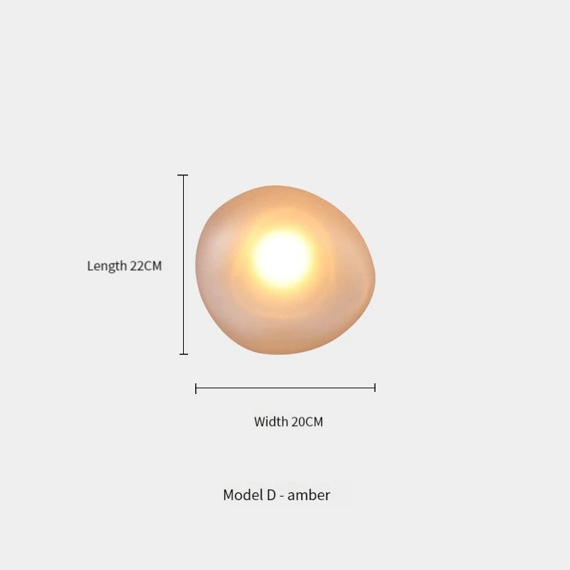 Nordic Glass LED Wall and Ceiling Light