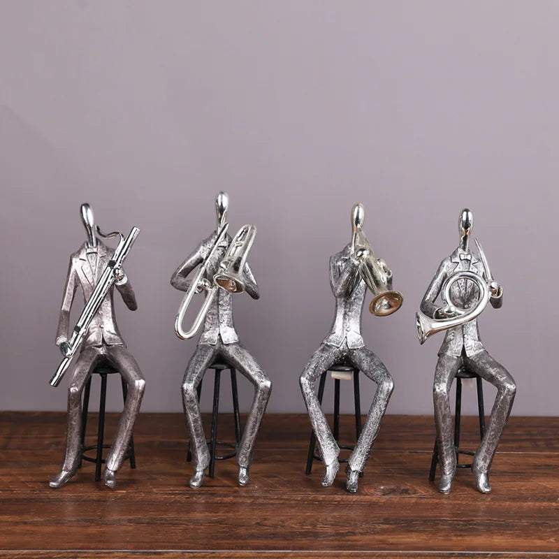 Jazz Band Home Decor Sculpture