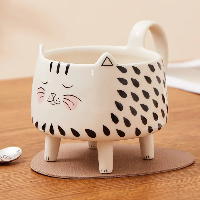 Ceramic Meow Coffee Cup