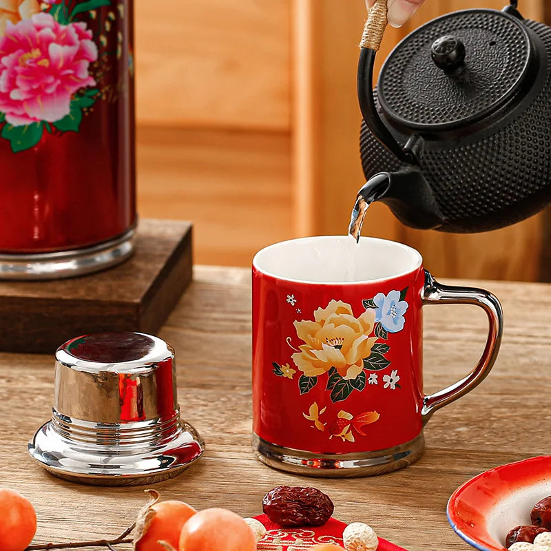 Vintage Chinese Thermos