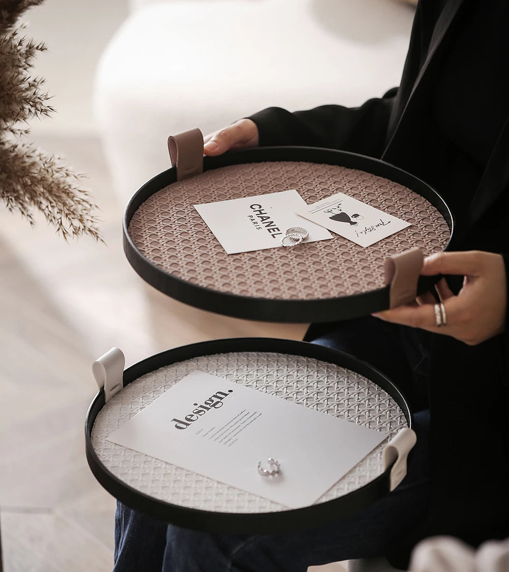 Nordic Round Jewelry Tray