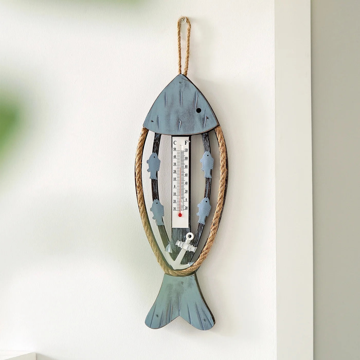 Wooden Fish Wall Decor