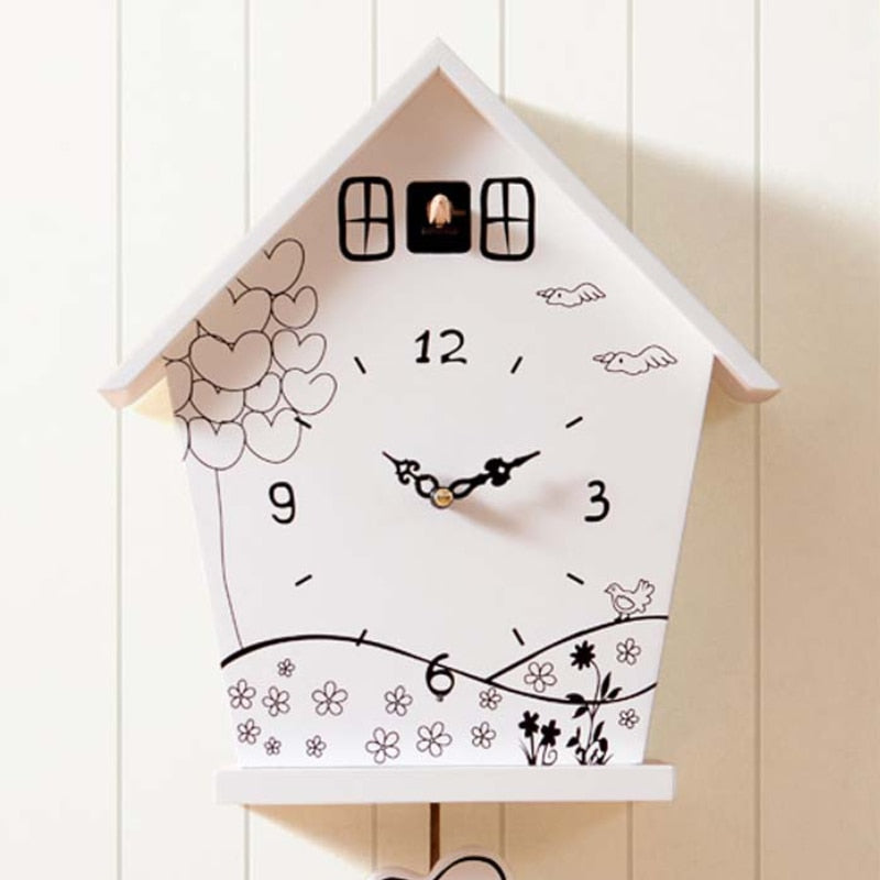 Wooden Cuckoo Wall Clock