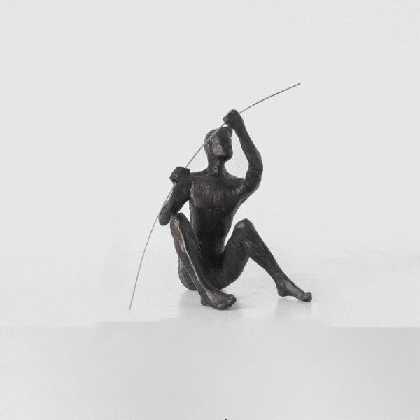 Creative Fisherman Figurine