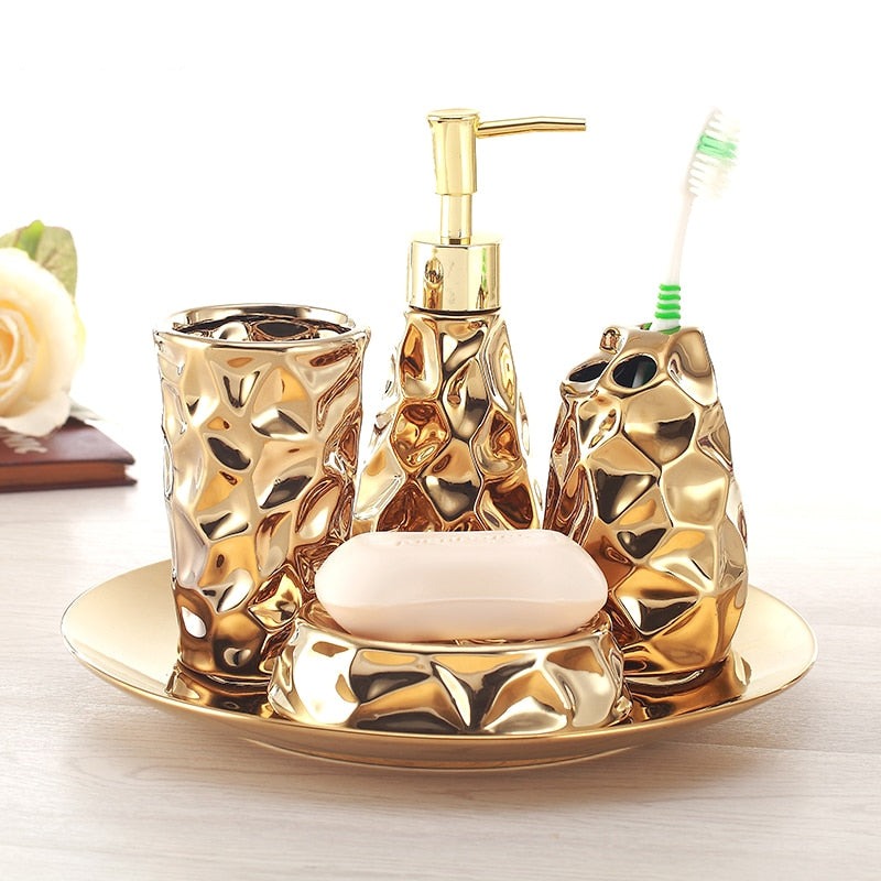 Luxury Gold Bathroom Accessories