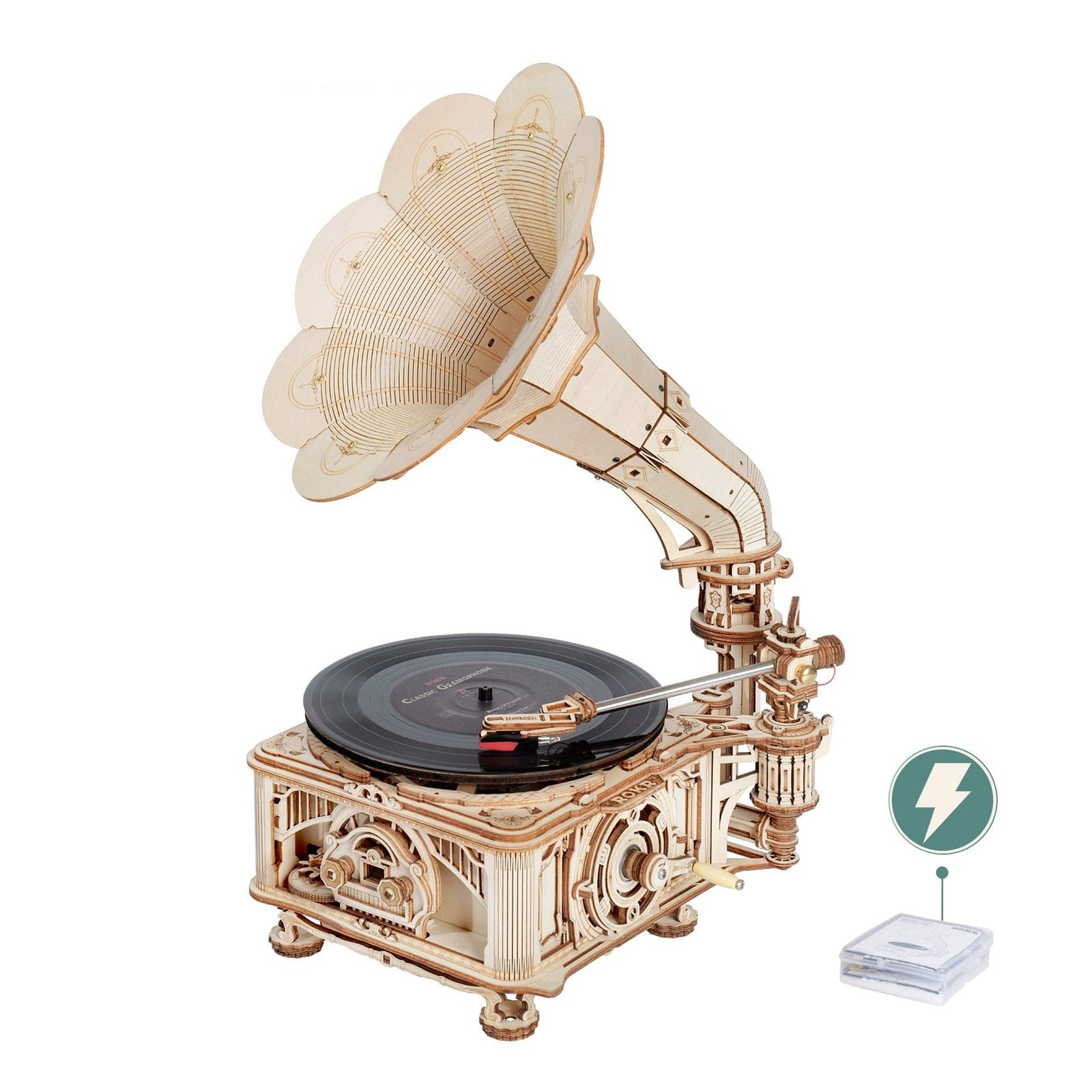 Robotime Classical Gramophone DIY Kit